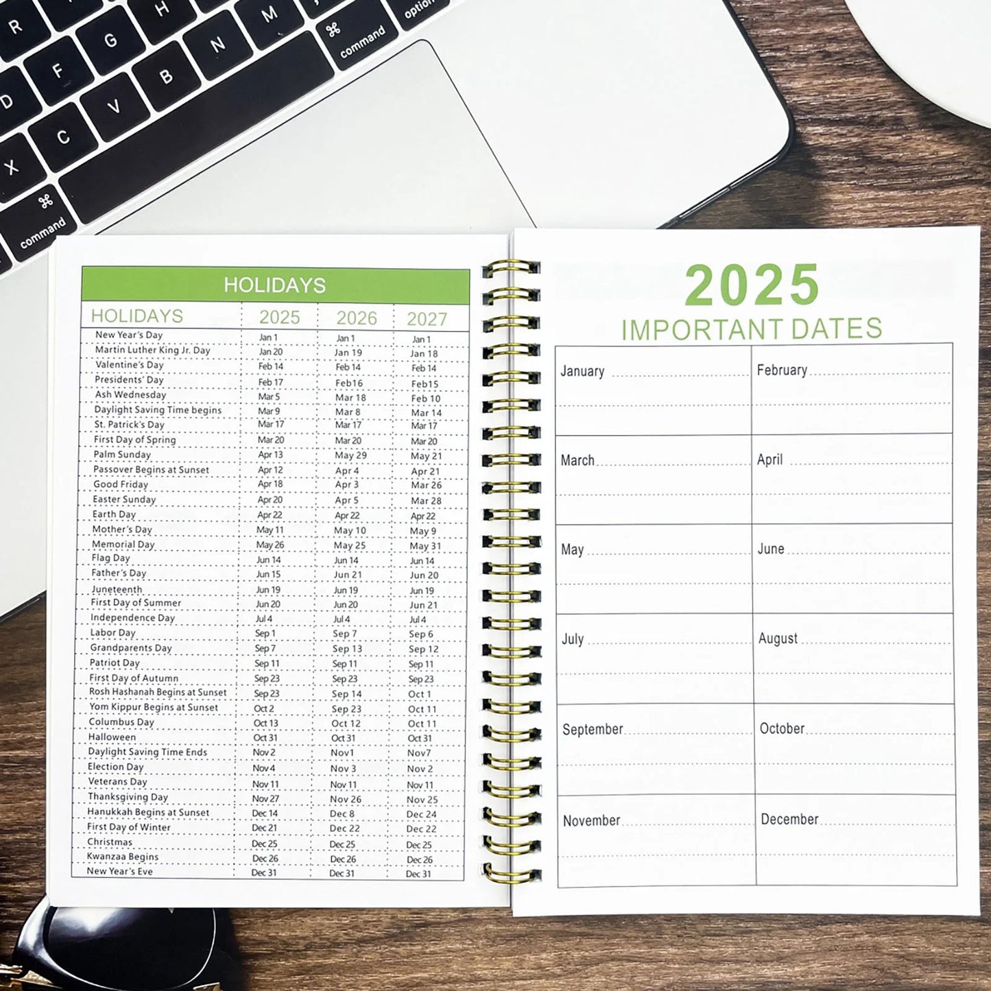 2025-2027 Monthly Planner/Calendar - 3 Year Monthly Planner 2025-2027, Jan. 2025 - Dec. 2027, Monthly Planner 2025-2027 with Monthly Tabs
