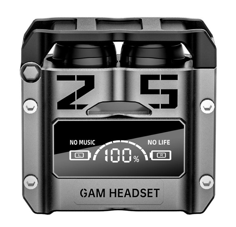 M25 Wireless Binaural TWS 5.2 Power Bank Bluetooth Gaming Headset New Style_0