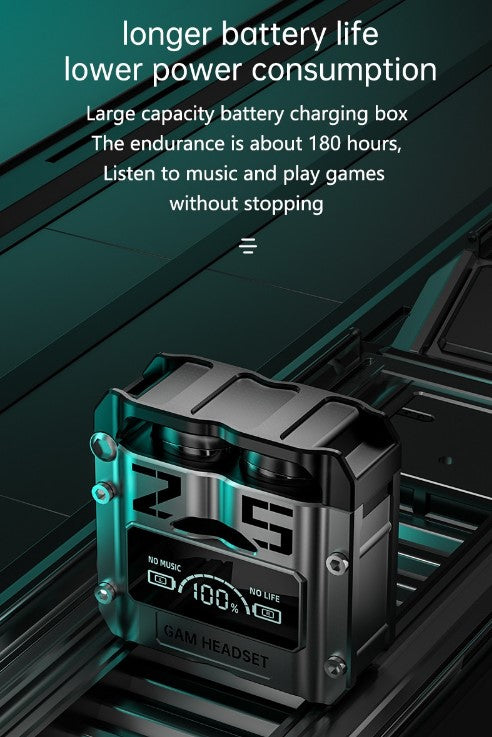 M25 Wireless Binaural TWS 5.2 Power Bank Bluetooth Gaming Headset New Style_4